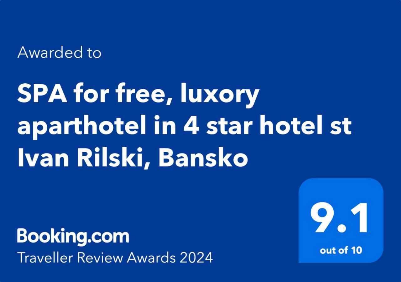 Luxory Aparthotel In 4 Star Spa Hotel St Ivan Rilski, 반스코 외부 사진